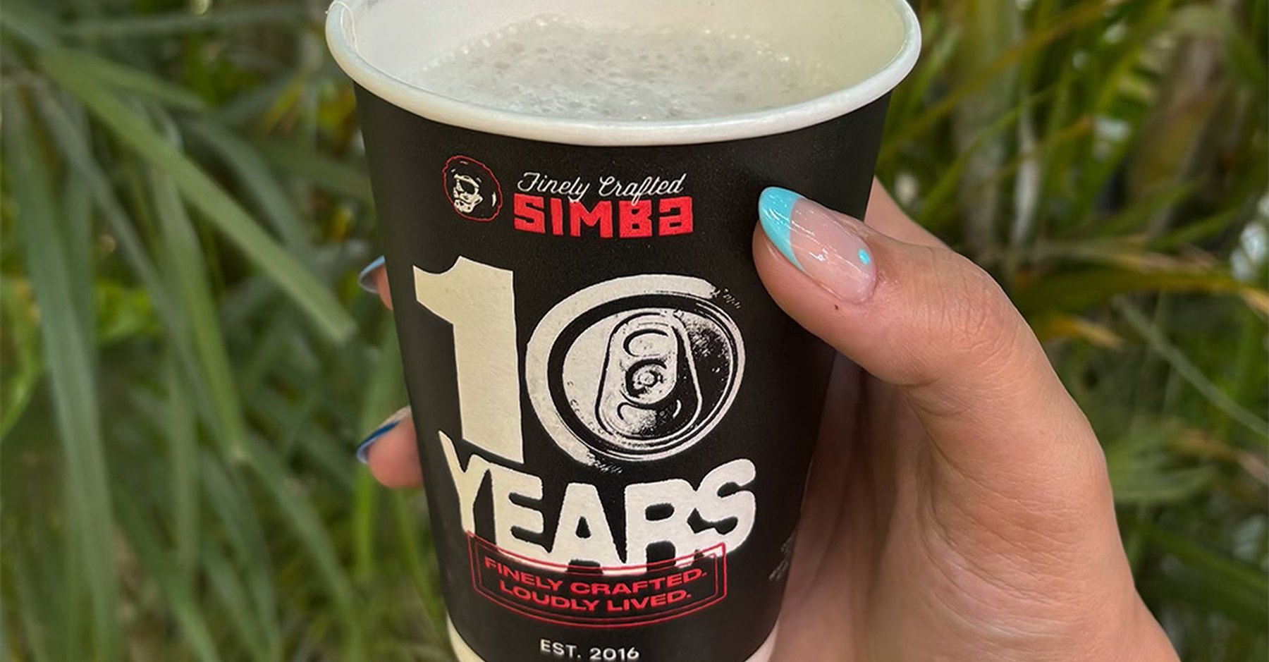 The 10 Years glass as it was finally produced
