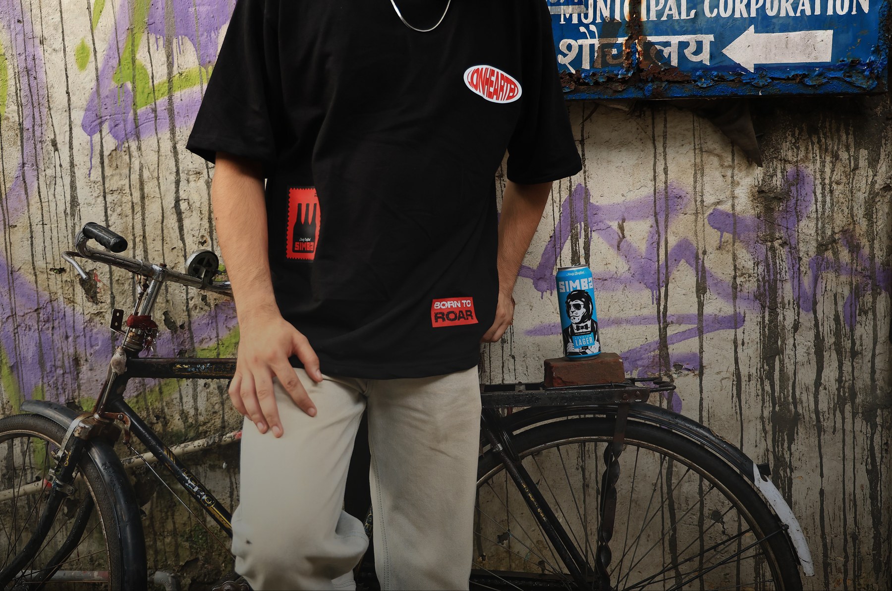 Simba merch worn on the street