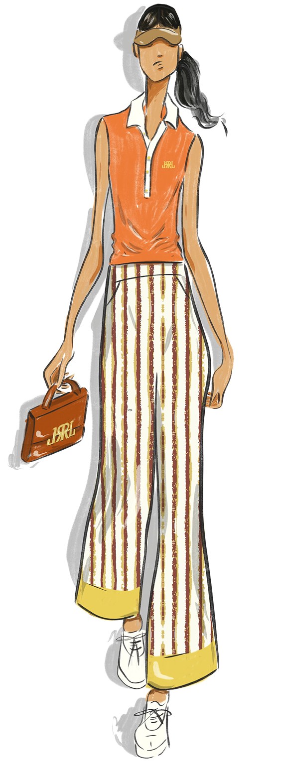 The hero look, illustrated